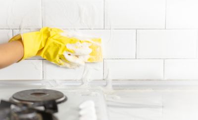 Kitchen Grout Cleaning